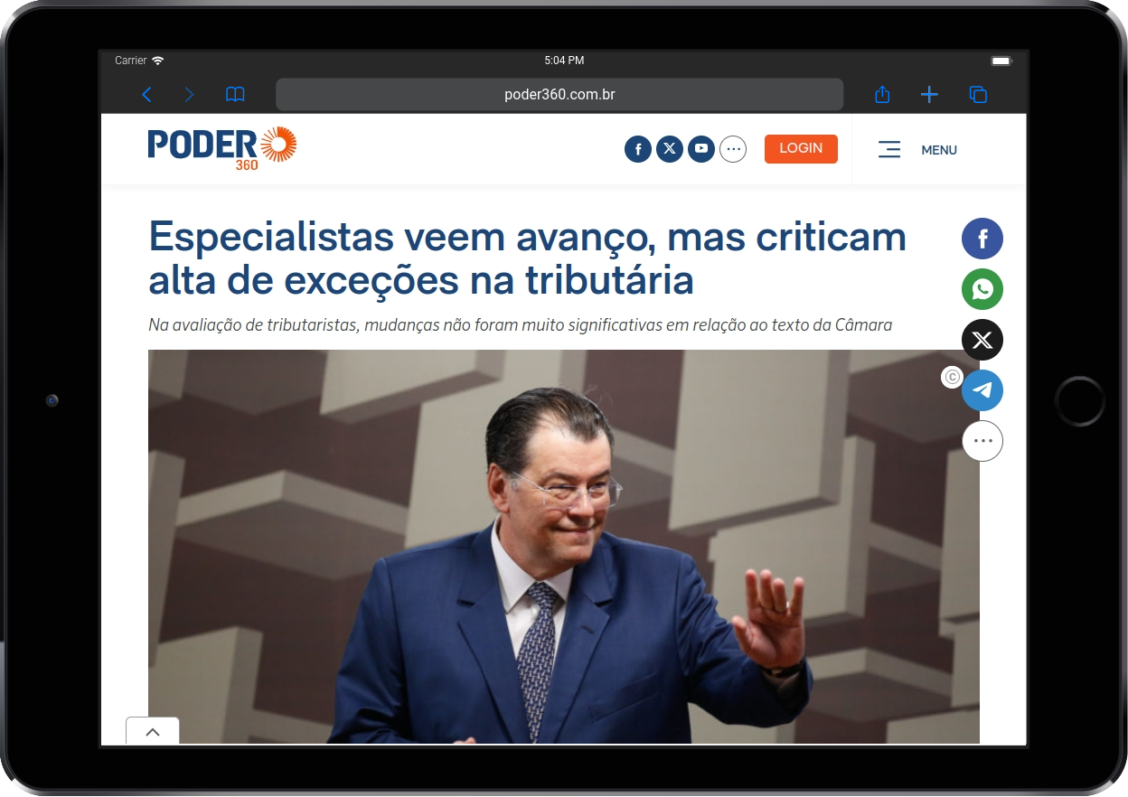 Poder 360: Especialistas veem avanço, mas criticam alta de exceções na tributária